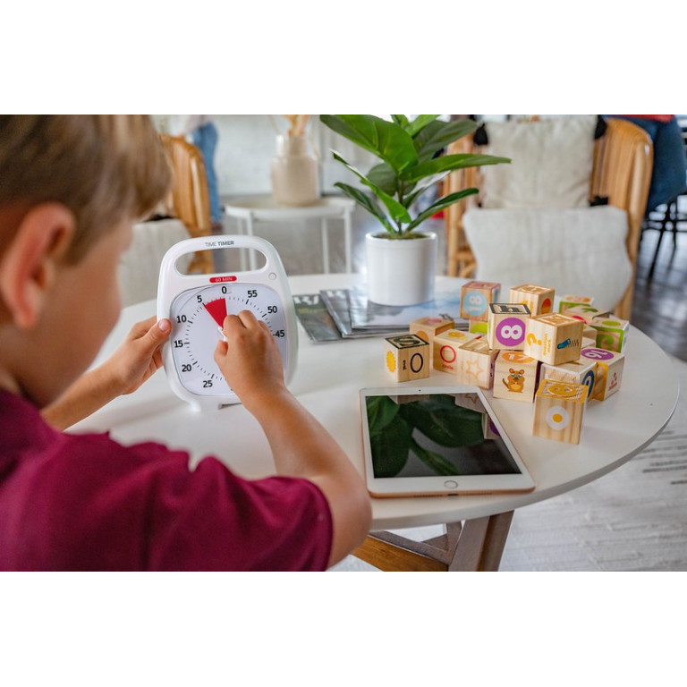 Klocka Time Timer® Plus Vit 60 min