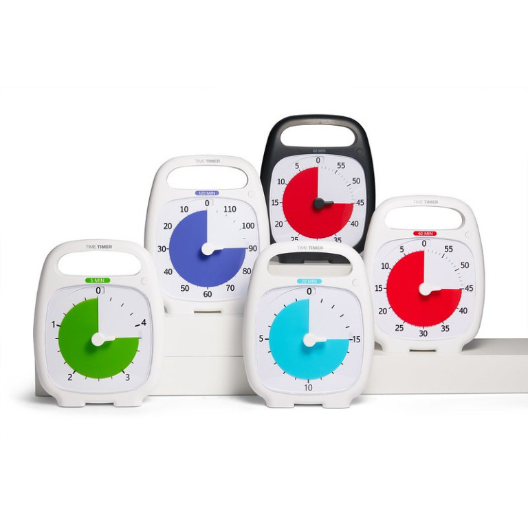 Klocka Time Timer® Plus Vit 120 min