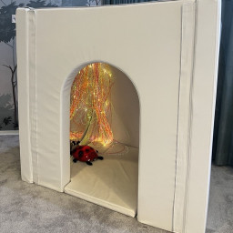 Lilla Huset vit inkl. 2 speglar