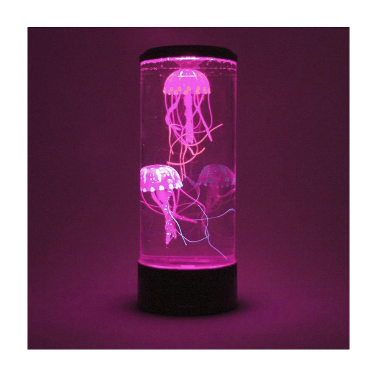 Manetlampa rund Svart fot