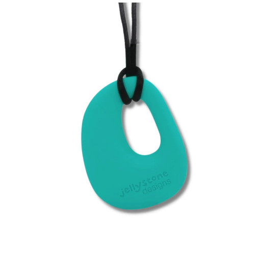 Tugghalsband Organic Turkos