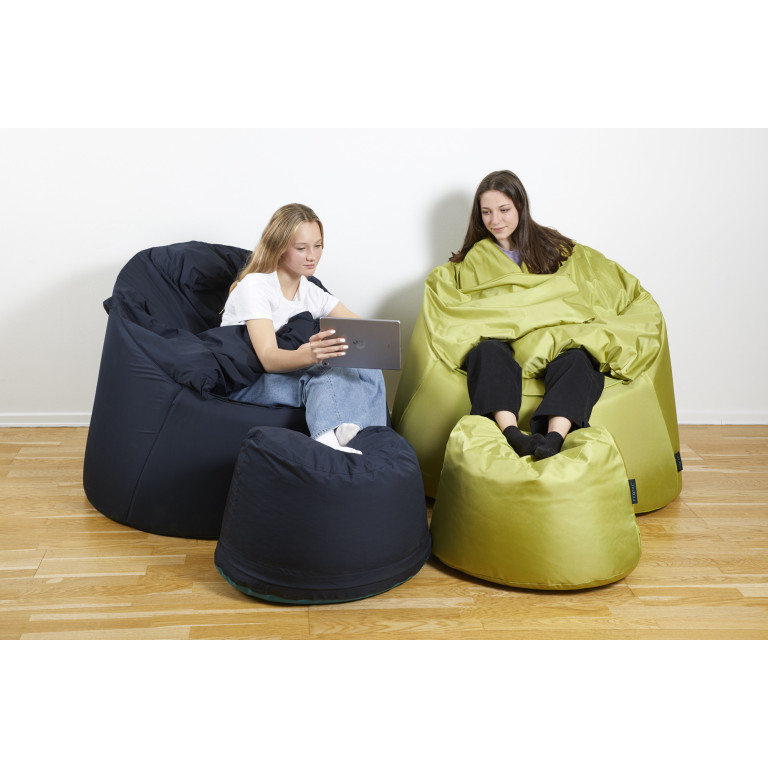 Bollfåtölj Protac SenSit®Nature Navy inkl fotpall